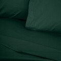 Cearceaf de pat dublu, L'essentiel Maison, Tonne Verte, Verde inchis