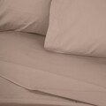 Cearceaf de pat cu elastic Ranforce Single Small (FR), L'essentiel Maison, Tonne Brune, Bej