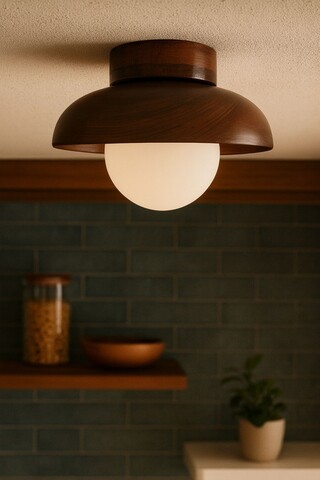 Aplica de perete, Opviq, 823OLY1164, Nuc/Alb