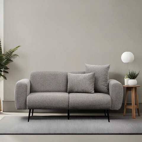 Canapea 2 locuri, Atelier del Sofa, 825BLC2881, Gri deschis