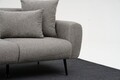 Canapea 2 locuri, Atelier del Sofa, 825BLC2881, Gri deschis