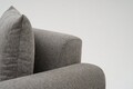 Canapea 2 locuri, Atelier del Sofa, 825BLC2881, Gri deschis