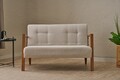 Canapea 2 locuri, Atelier del Sofa, 825BLC2943, Crem