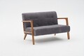 Canapea 2 locuri, Atelier del Sofa, 825BLC2944, Gri