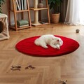 Pătură pentru pisici, Paws & Whiskers, Cat, Rosu