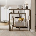 Corp biblioteca, Hanah Home, Labirent, 125x128.6x22 cm, Maro