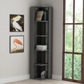 Corp biblioteca, Hanah Home, Nati Corner, 31.8x160.8x31.8 cm, Antracit
