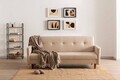 Canapea extensibila 3 locuri, Atelier del Sofa, 859FTN2811, Crem
