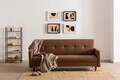 Canapea extensibila 3 locuri, Atelier del Sofa, 859FTN2812, Maro