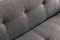 Canapea extensibila 3 locuri, Atelier del Sofa, 859FTN2814, Gri deschis