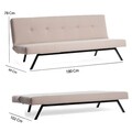 Canapea extensibila 3 locuri, Atelier del Sofa, 859FTN2815, Crem