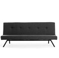 Canapea extensibila 3 locuri, Atelier del Sofa, 859FTN2817, Gri inchis