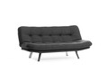 Canapea extensibila 3 locuri, Atelier del Sofa, 859FTN2828, Gri inchis