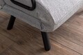 Fotoliu extensibil, Atelier del Sofa, 859FTN2835, Gri