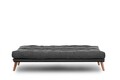 Canapea extensibila 3 locuri, Atelier del Sofa, 859FTN2848, Gri inchis