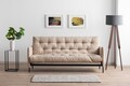 Canapea extensibila 3 locuri, Atelier del Sofa, 859FTN2853, Crem