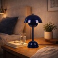 Lampa de masa, Opviq, 892OPV2244, Albastru navy