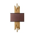 Aplica de perete, Opviq, 892OPV2412, Auriu/Maro