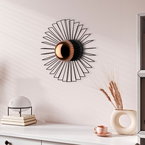 Aplica de perete, Opviq, 892OPV2436, Negru