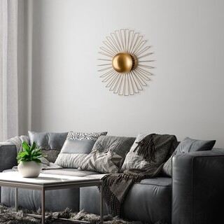 60x60x24 cm, Auriu