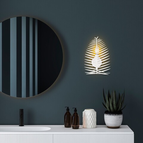 Aplica de perete, Opviq, 892OPV2443, Alb