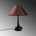 Lampa de masa, Opviq, 892OPV2455, Maro / Negru