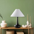 Lampa de masa, Opviq, 892OPV2457, Alb/Negru
