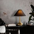 Lampa de masa, Opviq, 892OPV2458, Aur/Negru