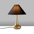 Lampa de masa, Opviq, 892OPV2458, Aur/Negru