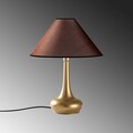 Lampa de masa, Opviq, 892OPV2460, Auriu/Maro