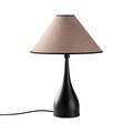 Lampa de masa, Opviq, 892OPV2464, Negru / Maro deschis