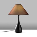 Lampa de masa, Opviq, 892OPV2465, Negru/Maro