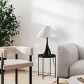 Lampa de masa, Opviq, 892OPV2466, Alb/Negru