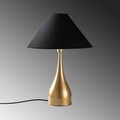 Lampa de masa, Opviq, 892OPV2468, Aur/Negru