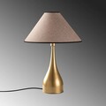 Lampa de masa, Opviq, 892OPV2469, Auriu / Maro deschis