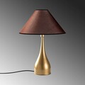 Lampa de masa, Opviq, 892OPV2470, Auriu/Maro