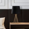 Lampa de masa, Opviq, 892OPV2498, Aur/Negru
