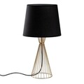 Lampa de masa, Opviq, 892OPV2498, Aur/Negru