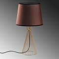 Lampa de masa, Opviq, 892OPV2499, Auriu/Maro