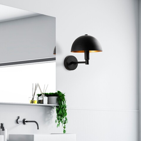 Aplica de perete, Opviq, 892OPV2532, Negru