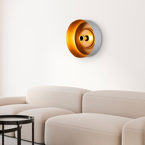 Aplica de perete, Opviq, 892OPV2539, Gri