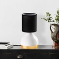 Lampa de masa, Opviq, 892OPV2547, Alb/Negru