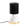 Lampa de masa, Opviq, 892OPV2547, Alb/Negru