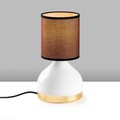 Lampa de masa, Opviq, 892OPV2550, Alb/Maro
