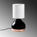 Lampa de masa, Opviq, 892OPV2553, Alb/Negru