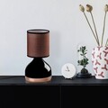 Lampa de masa, Opviq, 892OPV2554, Negru/Maro