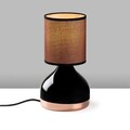 Lampa de masa, Opviq, 892OPV2554, Negru/Maro