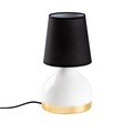 Lampa de masa, Opviq, 892OPV2555, Alb/Negru