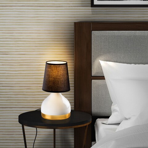 Set de lămpi de masă, Opviq, 892OPV2556, Alb/Negru