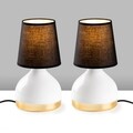 Set de lămpi de masă, Opviq, 892OPV2556, Alb/Negru
